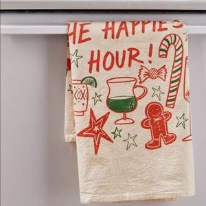Calhoun and Co. UO Exclusive Holiday Tea Towel Holiday Christmas Gifts